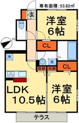 コンフォートＹＫの物件間取画像